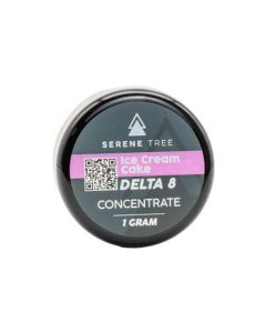 Serene Tree Delta-8 THC Concentrate - 1 Gram - Ice Cream Cake