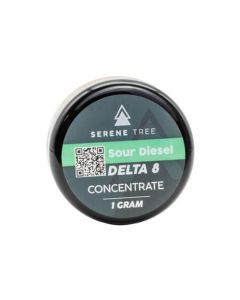 Serene Tree Delta-8 THC Concentrate - 1 Gram - Sour Diesel