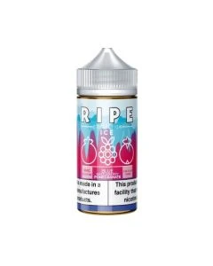 Ripe Collection Ice E-Liquid - Blue Razzleberry Pomegranate 100ml