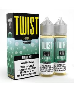 Twist E-Liquid - Menthol No. 1 2x60ml