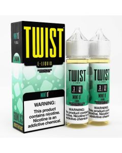 Twist E-Liquid - Mint 0 2x60ml