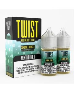 Twist E-Liquid Salts - Menthol No. 1 2x30ml