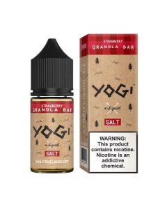Yogi Salt E-Liquid - Strawberry Granola Bar 30ml