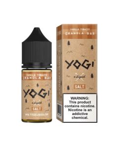 Yogi Salt E-Liquid - Vanilla Tobacco Granola Bar 30ml