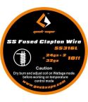 GeekVape - SS316L Fused Clapton Wire 24ga*2+32ga