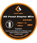 GeekVape - SS316L Fused Clapton Wire 26ga*2+30ga