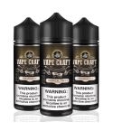 3 vape craft eliquid bottles