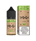 Yogi Salt E-Liquid - Apple Cinnamon Granola Bar 30ml with box