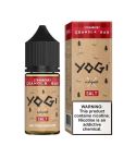 Yogi Salt E-Liquid - Strawberry Granola Bar 30ml with box