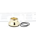 Stainless Steel Wide Bore Drip Tips (24mm)-Gold