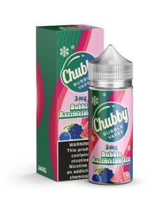 Chubby Bubble E-Liquid - Bubble Razzmelon Ice 100ml