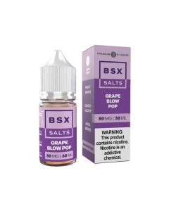 Glas - BSX Salt - Grape Blow Pop – 30ml Nic Salt