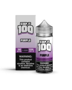 Keep It 100 E-Liquid - Purple 100ml