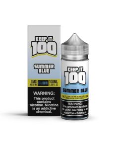 Keep It 100 E-Liquid - Summer Blue 100ml