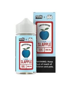 Reds x Keep It 100 E-Liquid - Iced Slapple 100ml vape juice