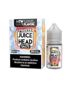 Juice Head Freeze Salt E-Liquid - Tropical Guava Freeze 30ml