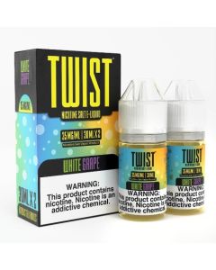 Twist E-Liquid Salts - White Grape 2x30ml