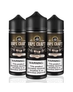 3 x Vape Craft 120 mL Bottles