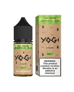 Yogi Salt E-Liquid - Apple Cinnamon Granola Bar 30ml with box