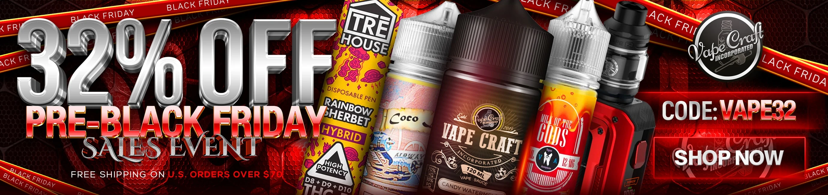 24% Off Vape Sale