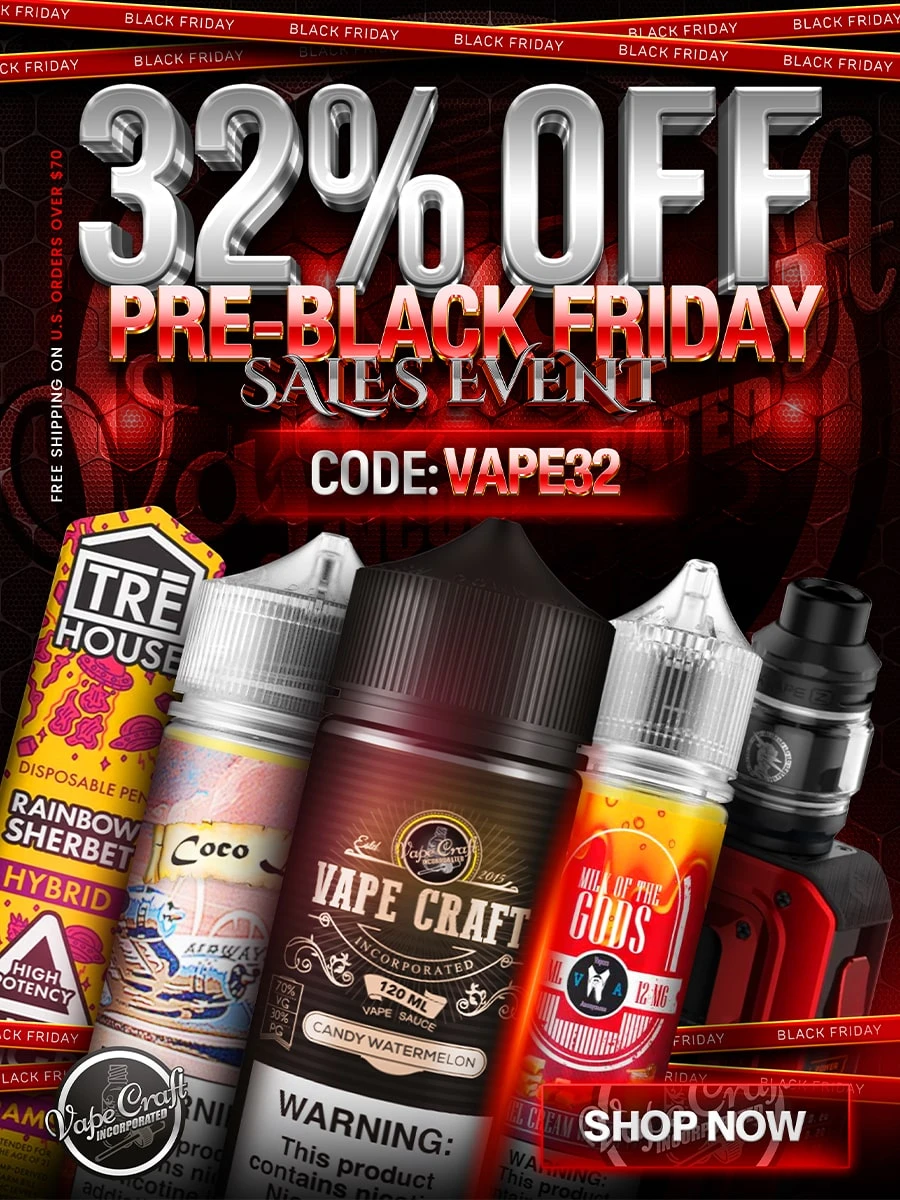 24% Off Vape Sale