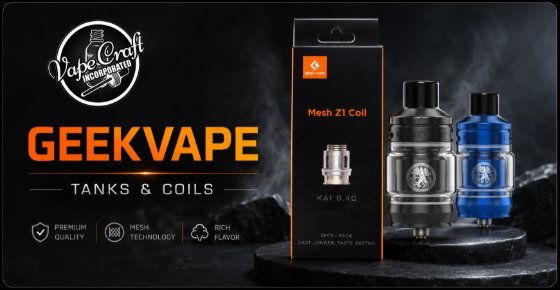 Geekvape tanks and coils