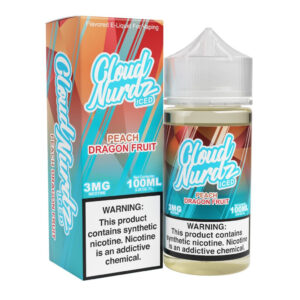 Cloud Nurdz Iced Peach Dragonfruit eJuice