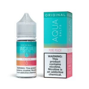 Aqua Salt E-Liquid – Pure Peach 30ml
