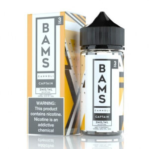 Bam’s Cannoli E-Liquid – Captain Cannoli 100ml