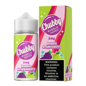 Chubby Bubble E-Liquid – Bubble Grappleberry 100ml