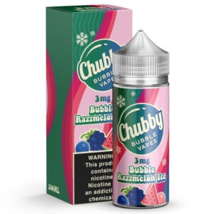 Chubby Bubble E-Liquid – Bubble Razzmelon Ice 100ml