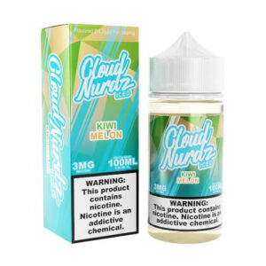 Cloud Nurdz Iced E-Liquid – Kiwi Melon 100ml
