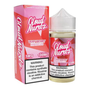 Cloud Nurdz E-Liquid – Very Berry Hibiscus 100ml