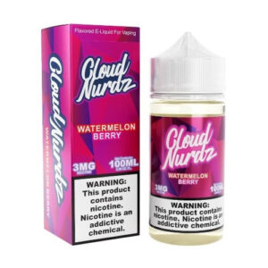 Cloud Nurdz E-Liquid – Watermelon Berry 100ml
