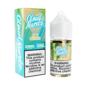 Cloud Nurdz Iced Salt E-Liquid – Kiwi Melon 30ml