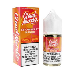 Cloud Nurdz Salt E-Liquid – Strawberry Mango 30ml