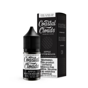 Coastal Clouds Salt E-liquid – Apple Watermelon 30ml