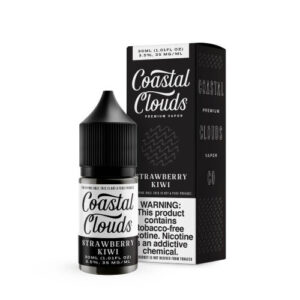 Coastal Clouds Salt E-liquid – Strawberry Kiwi 30ml