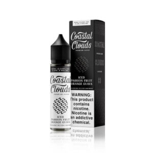 Coastal Clouds E-Liquid Iced Passion Fruit Orange Guava 60mL