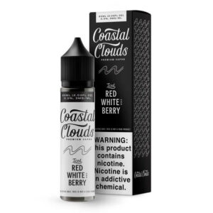 Coastal Clouds E-LIquid – Red White and Berry Iced 60ML