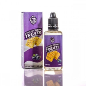 Ethos Vapor – Blueberry Crispy Treats – 60mL