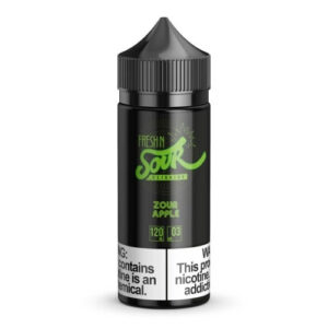 Fresh N Sour E-Liquid – Zour Apple 120ml