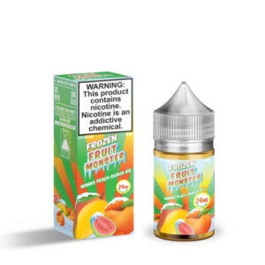 Frozen Fruit Monster Salt E-Liquid – Mango Peach Guava Ice 30ml
