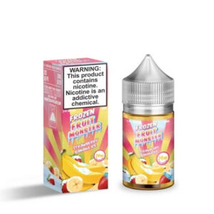 Frozen Fruit Monster Salt E-Liquid – Strawberry Banana Ice 30ml