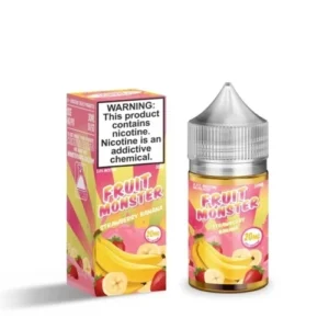Fruit Monster Salt E-Liquid – Strawberry Banana 30ml