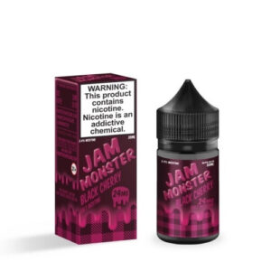 Jam Monster Salt E-Liquid – Black Cherry 30ml