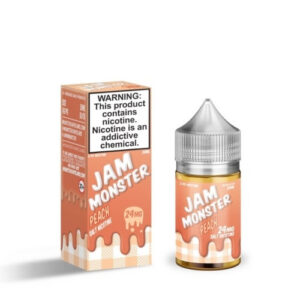 Jam Monster Salt E-Liquid – Peach 30ml