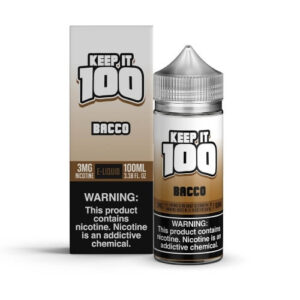 Keep It 100 E-Liquid – Bacco 100ml