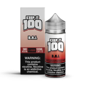 Keep It 100 E-Liquid – B.A.L 100ml