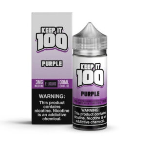 Keep It 100 E-Liquid – Purple 100ml